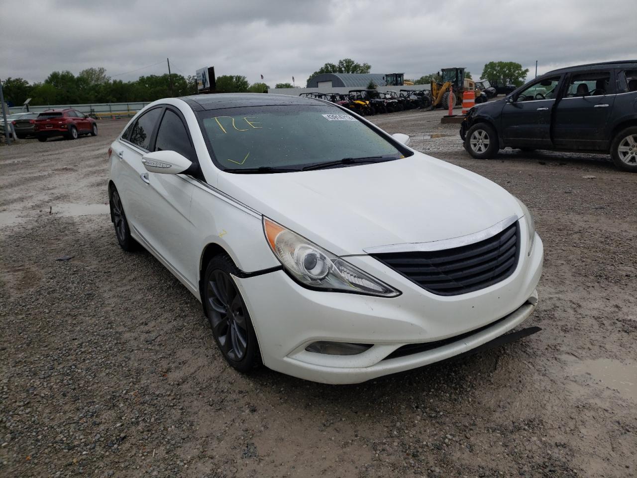 HYUNDAI SONATA SE 2012 with VIN 5NPEC4AB7CH371944 - Photo from auction