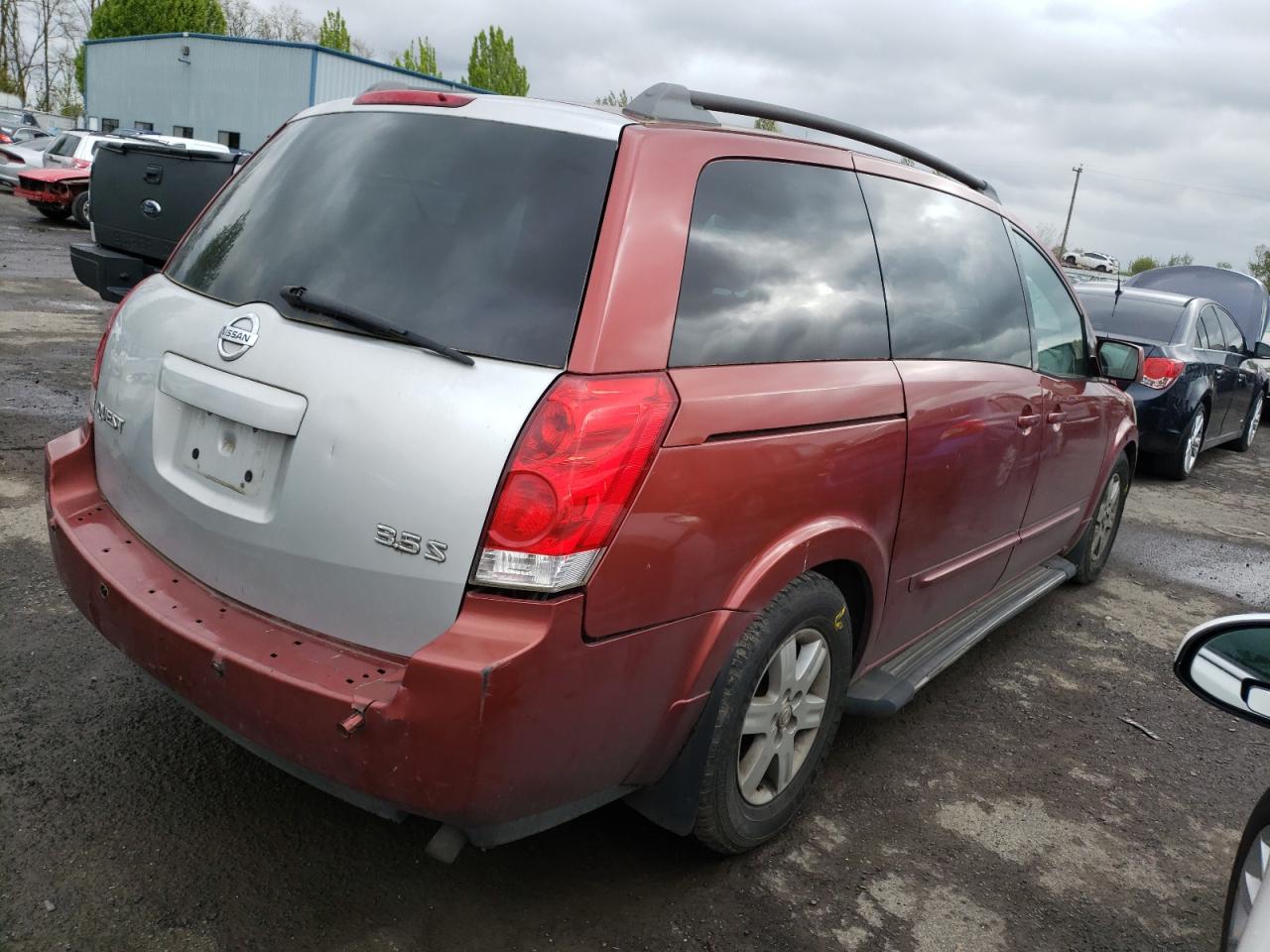 Photo 4 from auction – 2004 NISSAN QUEST with VIN 5N1BV28U44N344027