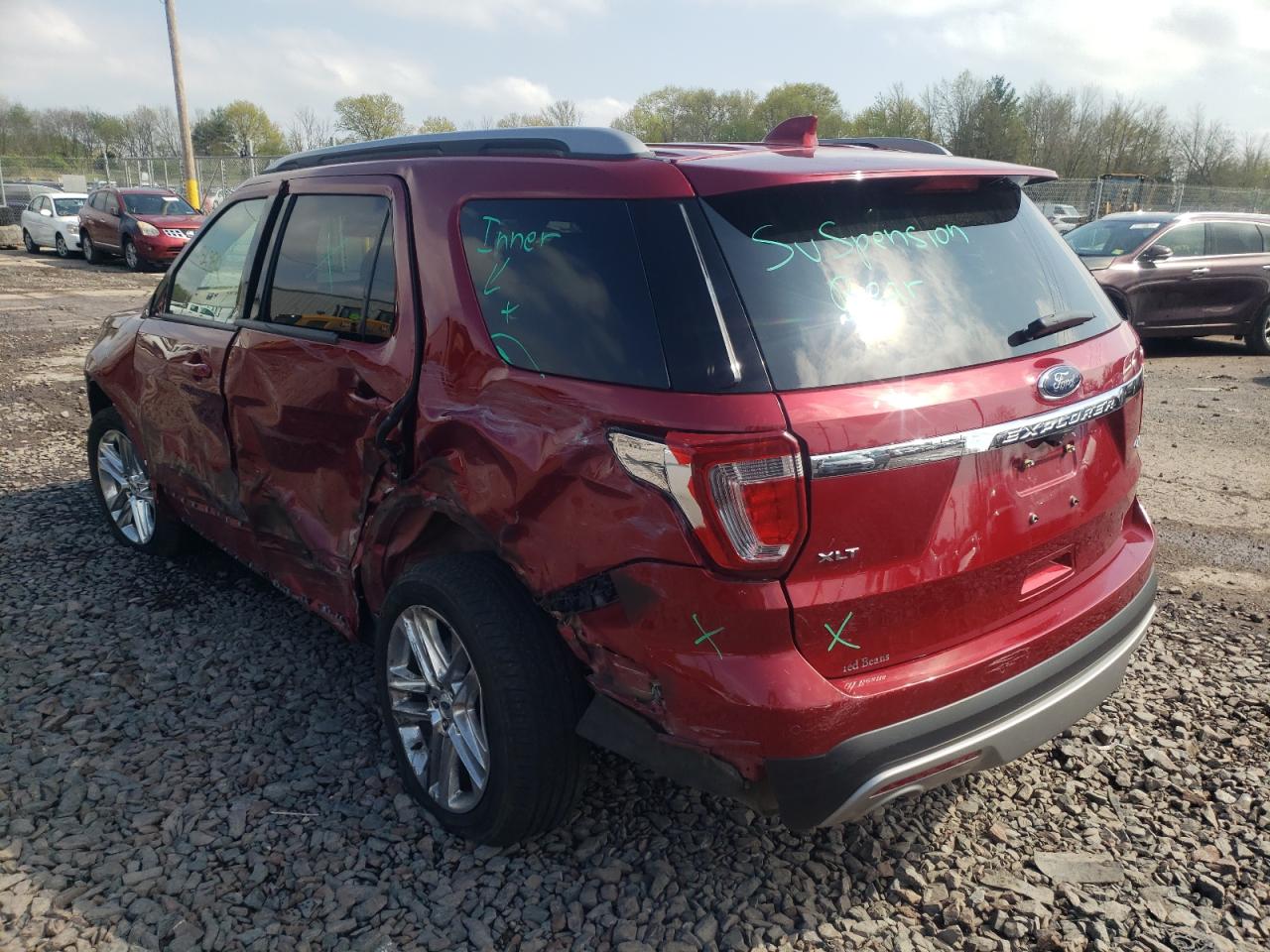 Photo 3 from auction – 2017 FORD EXPLORER X with VIN 1FM5K8D86HGC52834