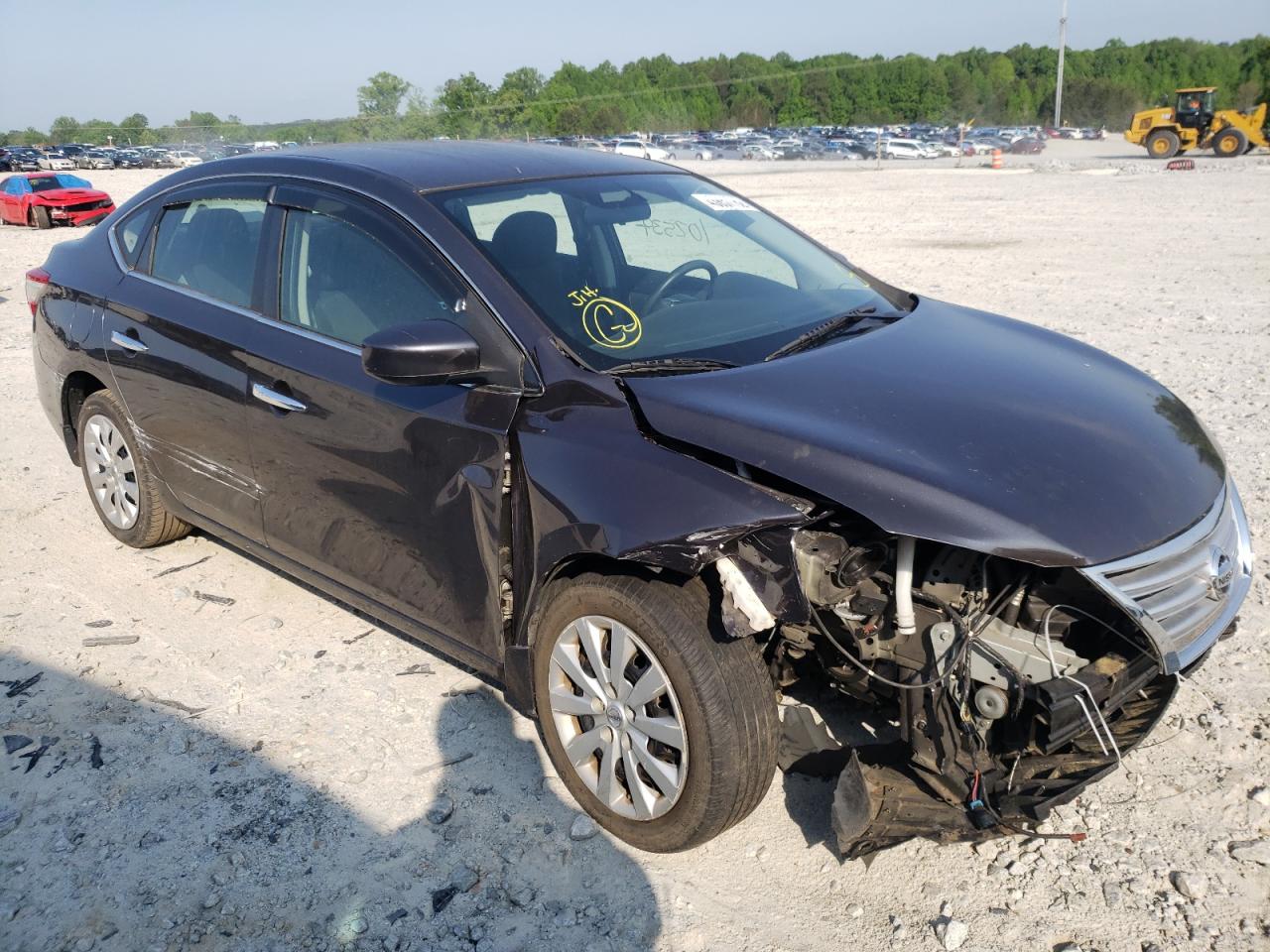 Photo 9 from auction – 2015 NISSAN SENTRA S with VIN 3N1AB7AP1FL696613