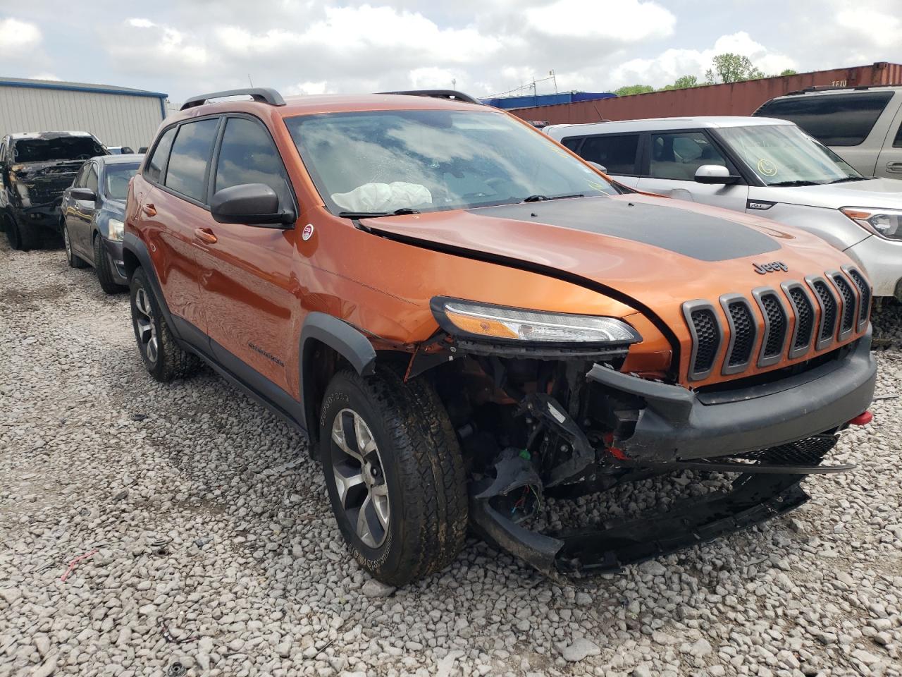 Photo 1 from auction – 2015 JEEP CHEROKEE T with VIN 1C4PJMBS5FW746421