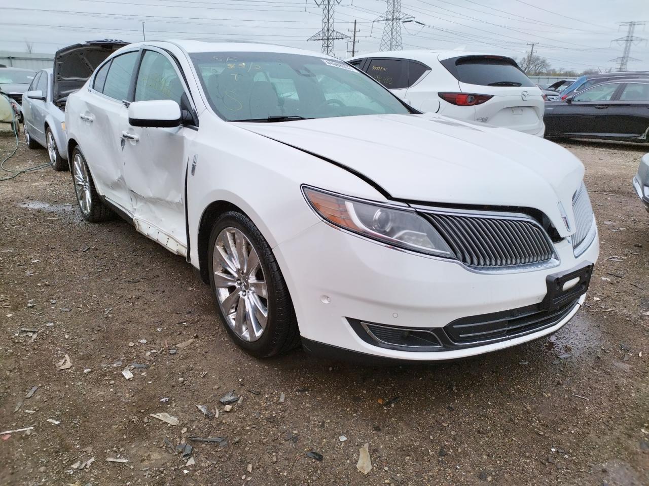 LINCOLN MKS 2013 with VIN 1LNHL9FT0DG612305 - Photo from auction