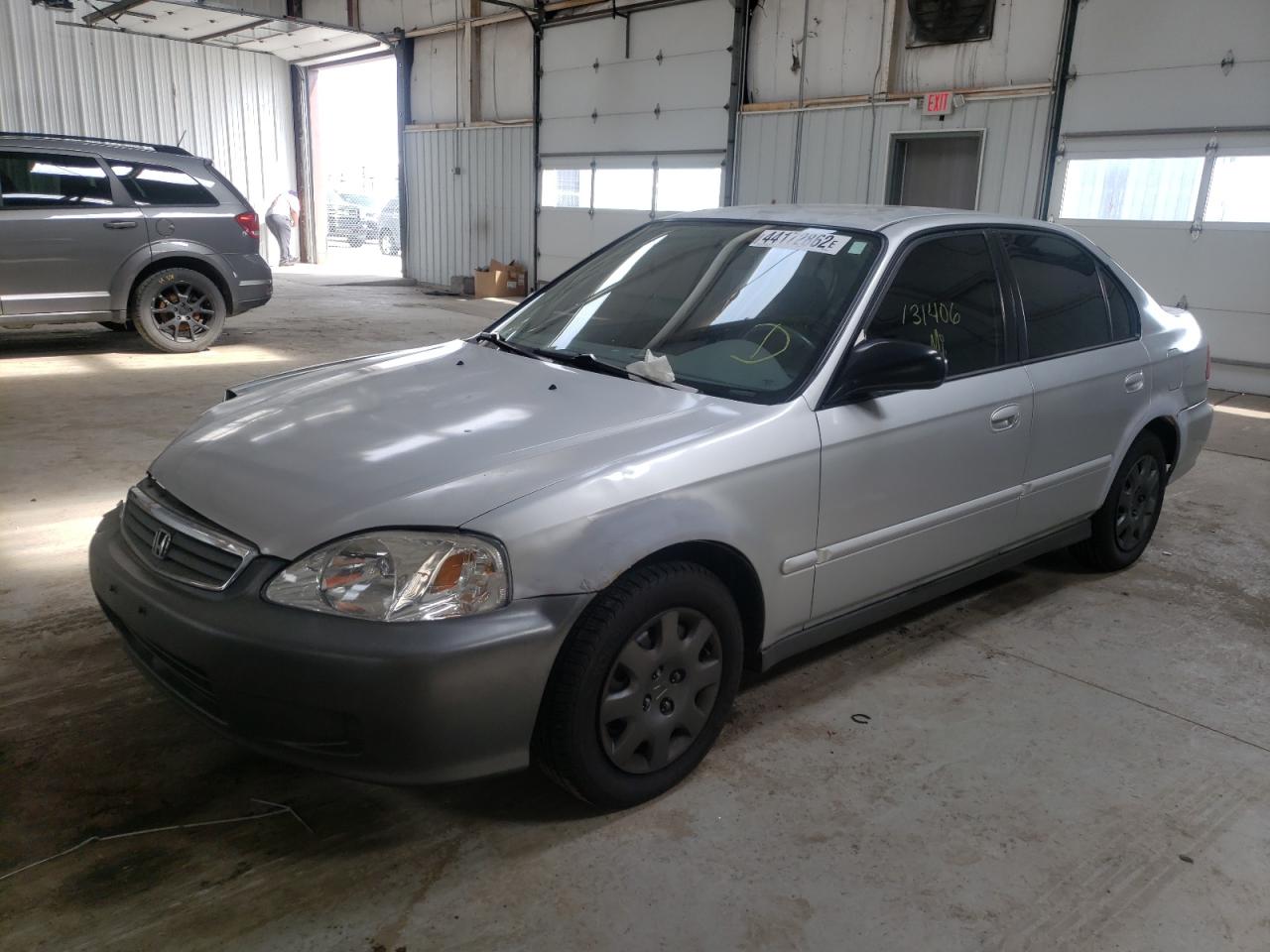 Photo 2 from auction – 2000 HONDA CIVIC BASE with VIN 2HGEJ6610YH532024