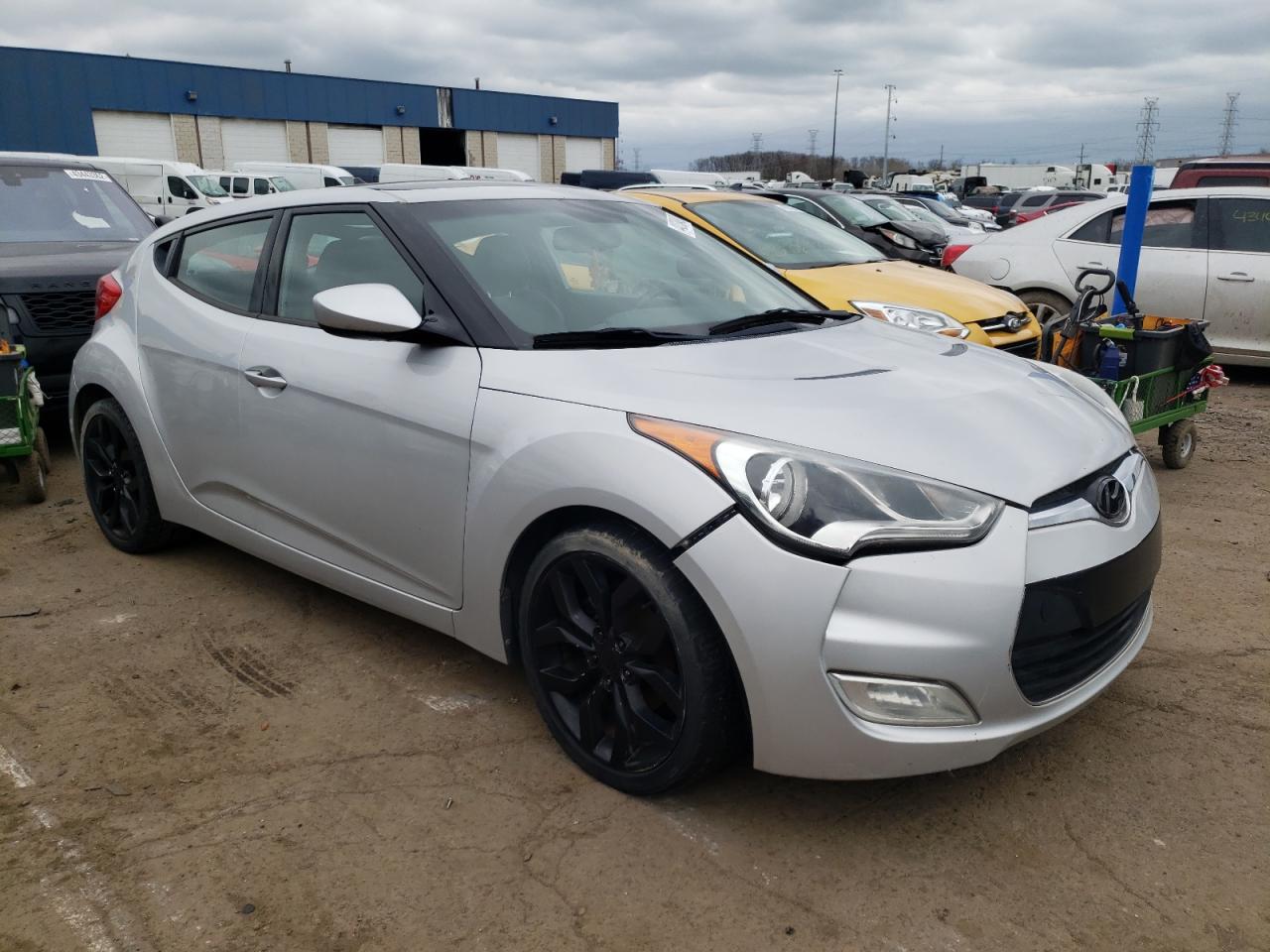 HYUNDAI VELOSTER 2012 with VIN KMHTC6AD2CU066163 - Photo from auction