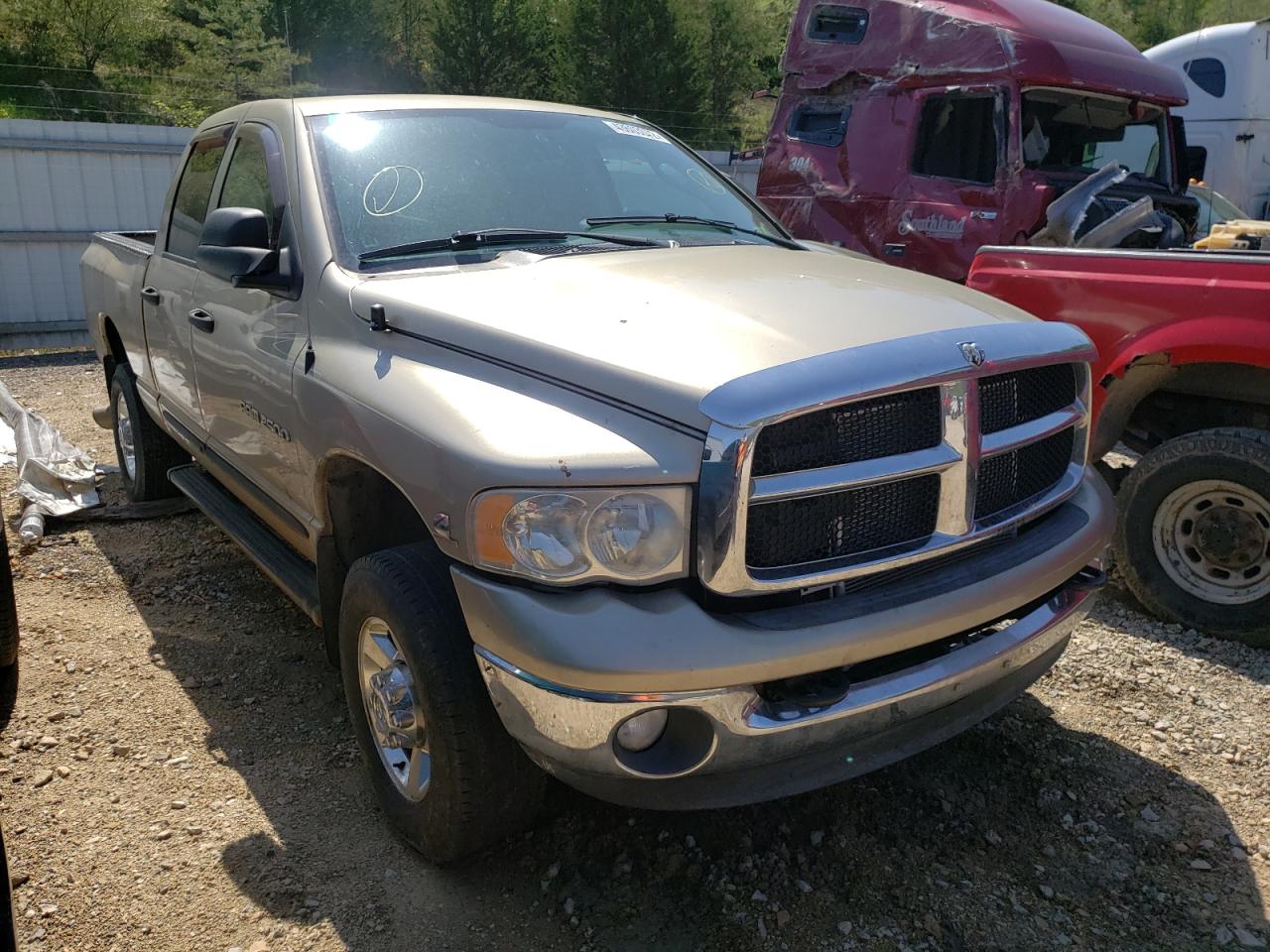 DODGE RAM 2500 S 2005 with VIN 3D7KS28C75G830867 - Photo from auction
