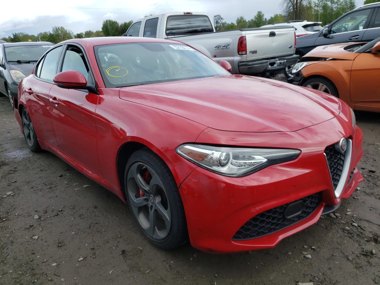 ALFA ROMEO GIULIA 2018 with VIN ZARFAEBN3J7581778 - Photo from auction