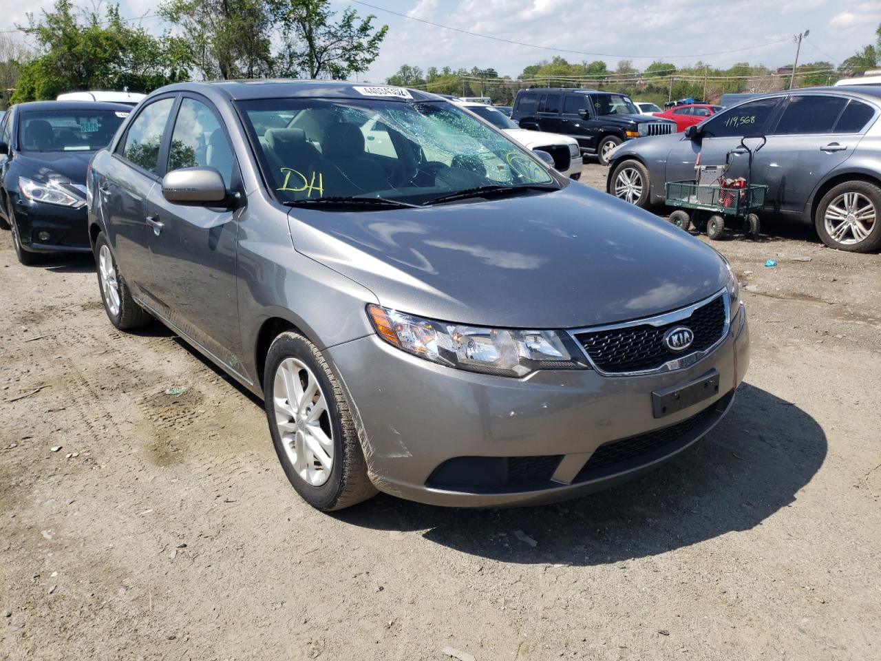 KIA FORTE EX 2011 with VIN KNAFU4A29B5417965 - Photo from auction