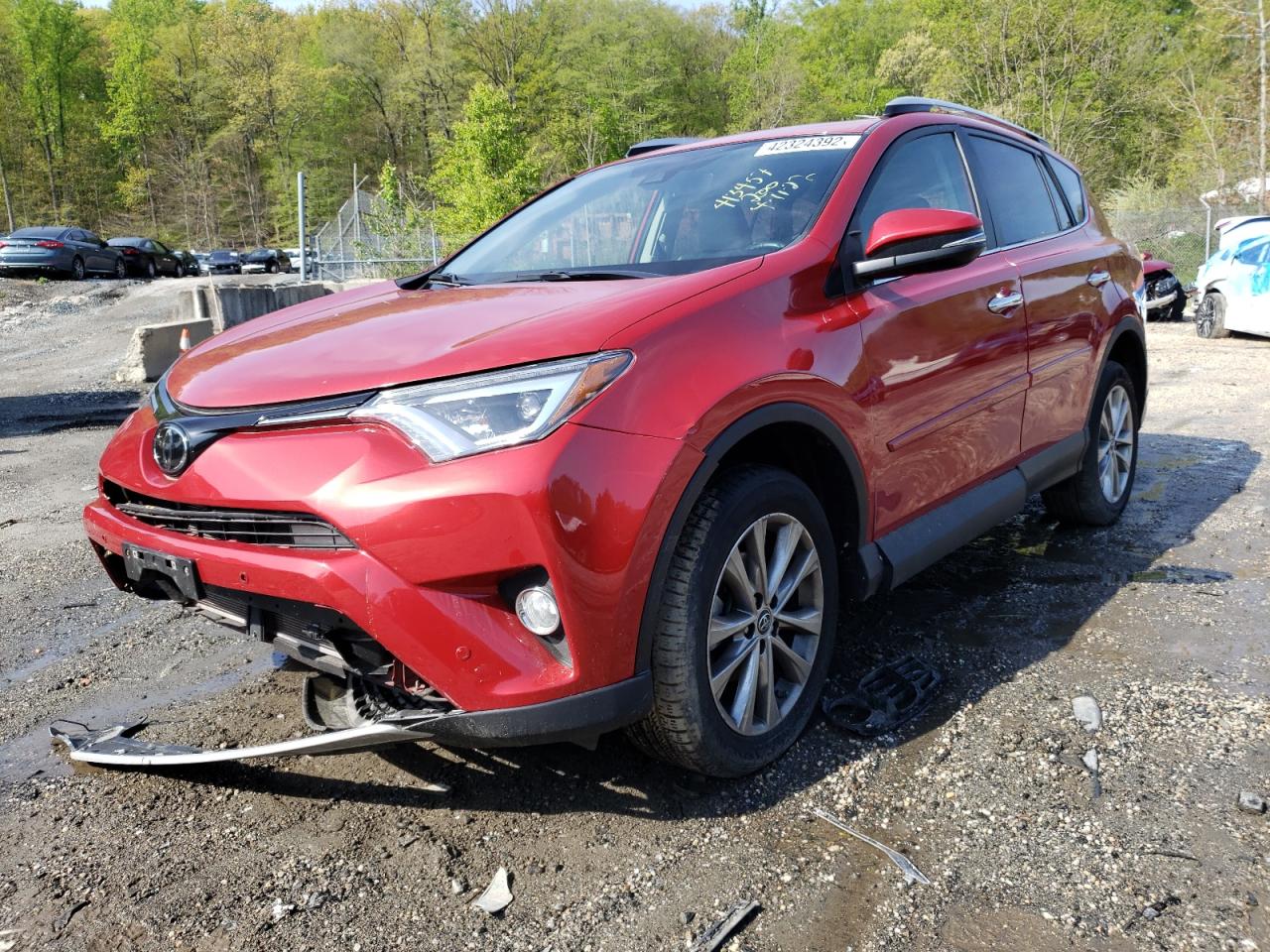Photo 2 from auction – 2016 TOYOTA RAV4 LIMIT with VIN 2T3DFREV3GW459781