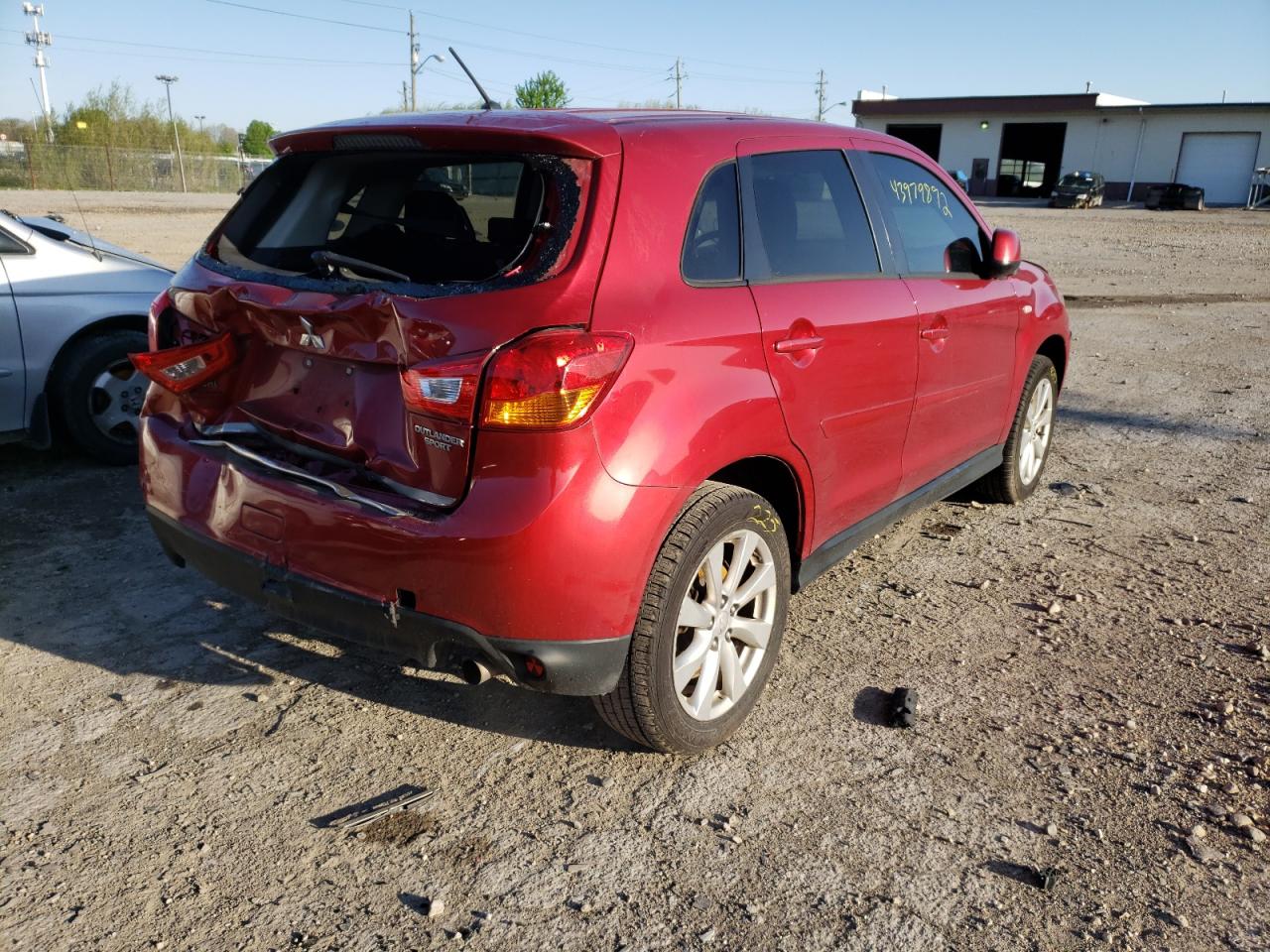 Photo 4 from auction – 2015 MITSUBISHI OUTLANDER with VIN 4A4AP3AU0FE006825