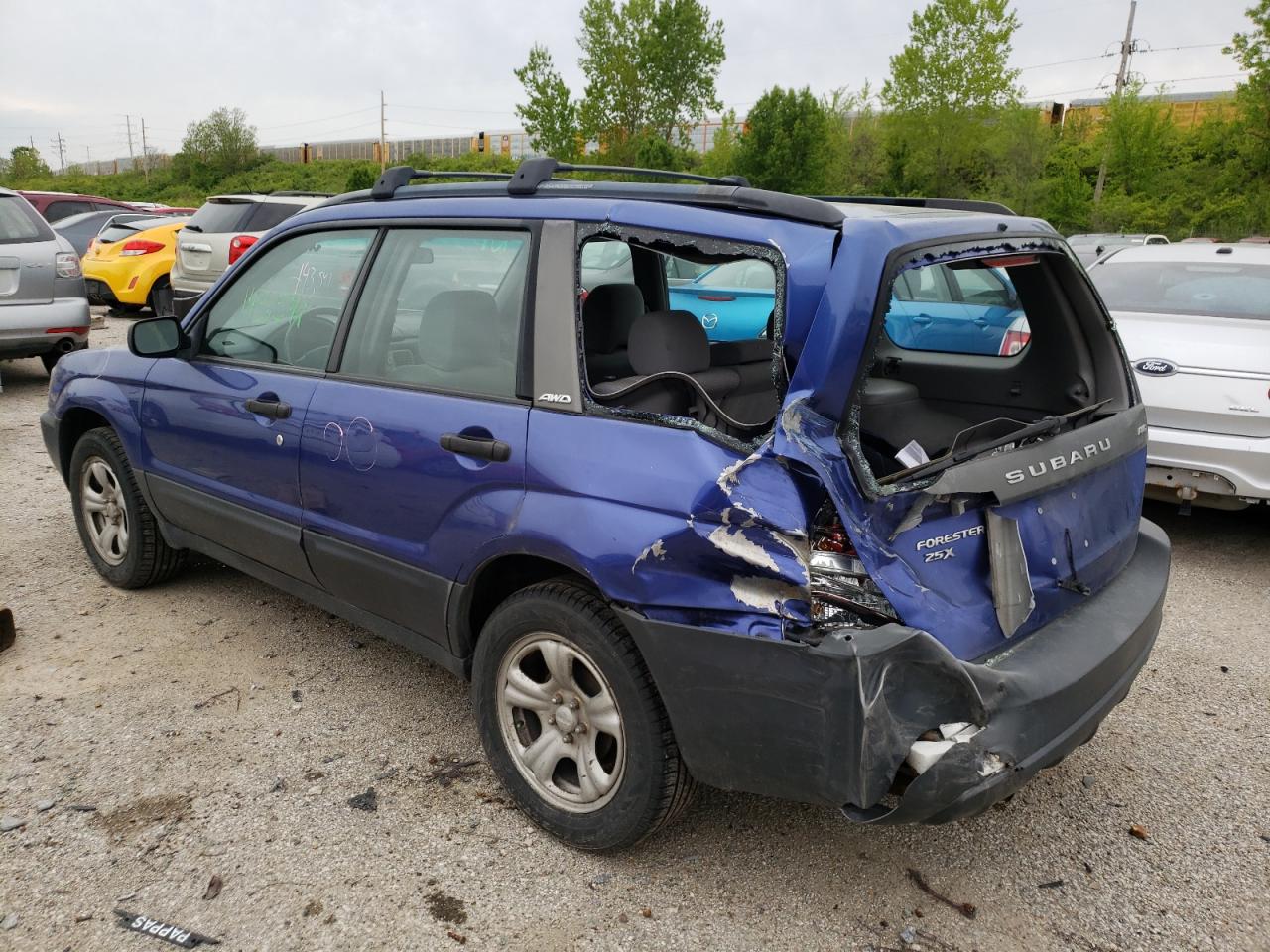 Photo 3 from auction – 2004 SUBARU FORESTER 2 with VIN JF1SG63644H749601