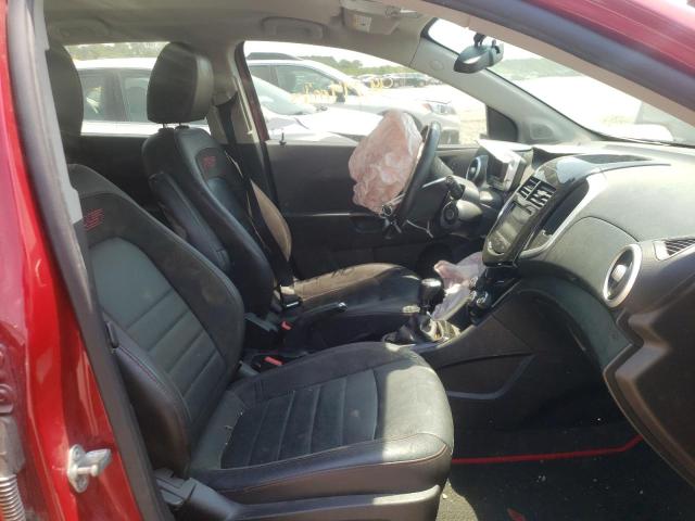 Photo 5 from auction – 2014 CHEVROLET SONIC RS with VIN 1G1JH6SB8E4145360