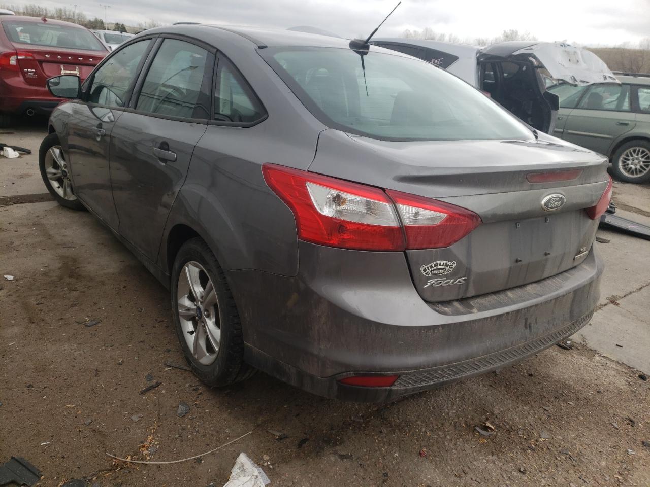 Photo 3 from auction – 2013 FORD FOCUS SE with VIN 1FADP3F29DL201610