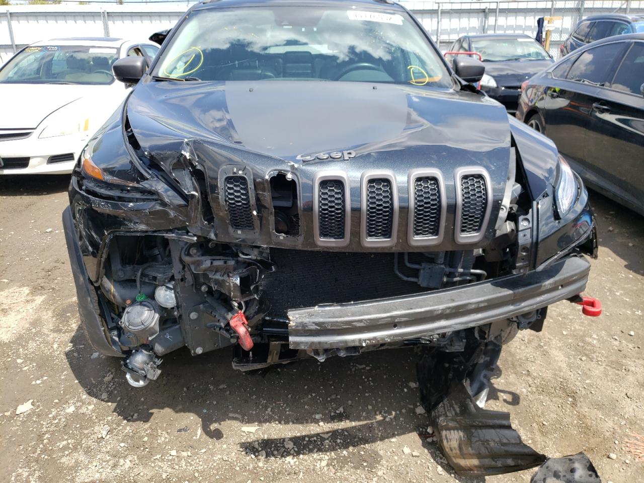 Photo 9 from auction – 2016 JEEP CHEROKEE T with VIN 1C4PJMBS4GW242167