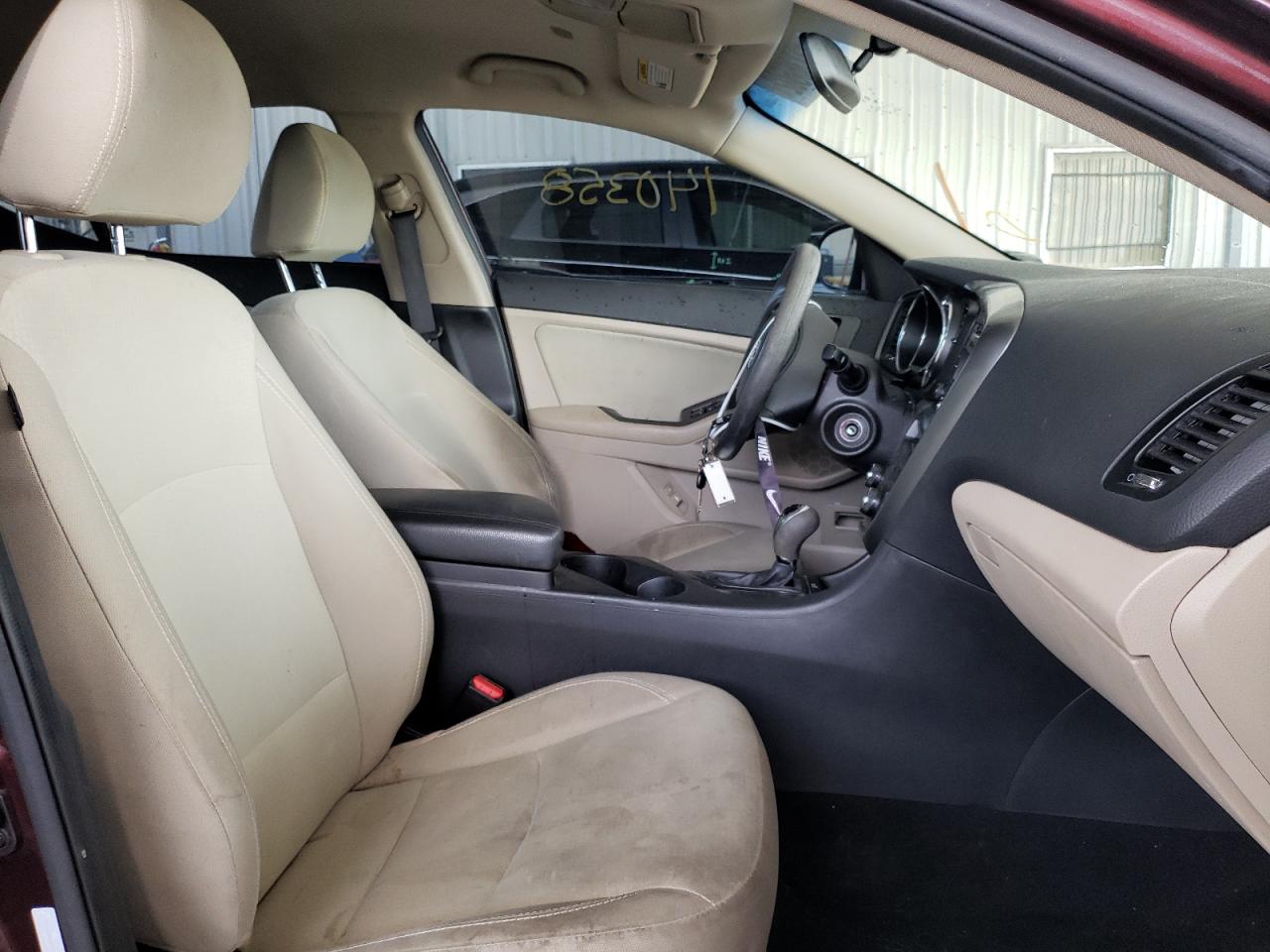 Photo 5 from auction – 2012 KIA OPTIMA LX with VIN 5XXGM4A79CG077135