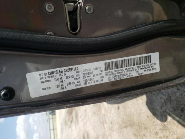 Photo 10 from auction – 2013 DODGE JOURNEY SX with VIN 3C4PDCBG4DT601144