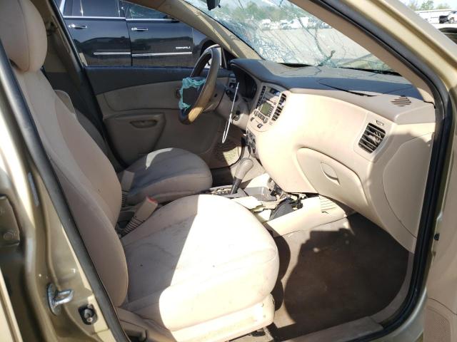 Photo 5 from auction – 2009 KIA RIO BASE with VIN KNADE223396445555