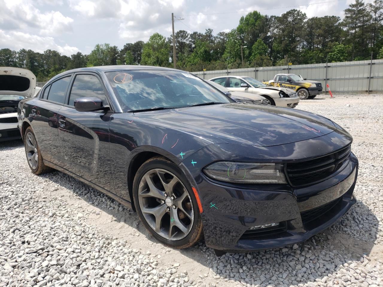 DODGE CHARGER SX 2016 with VIN 2C3CDXHG6GH292291 - Photo from auction