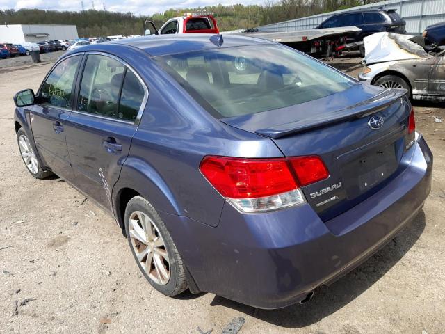 Photo 3 from auction – 2013 SUBARU LEGACY 2.5 with VIN 4S3BMCK67D3023022