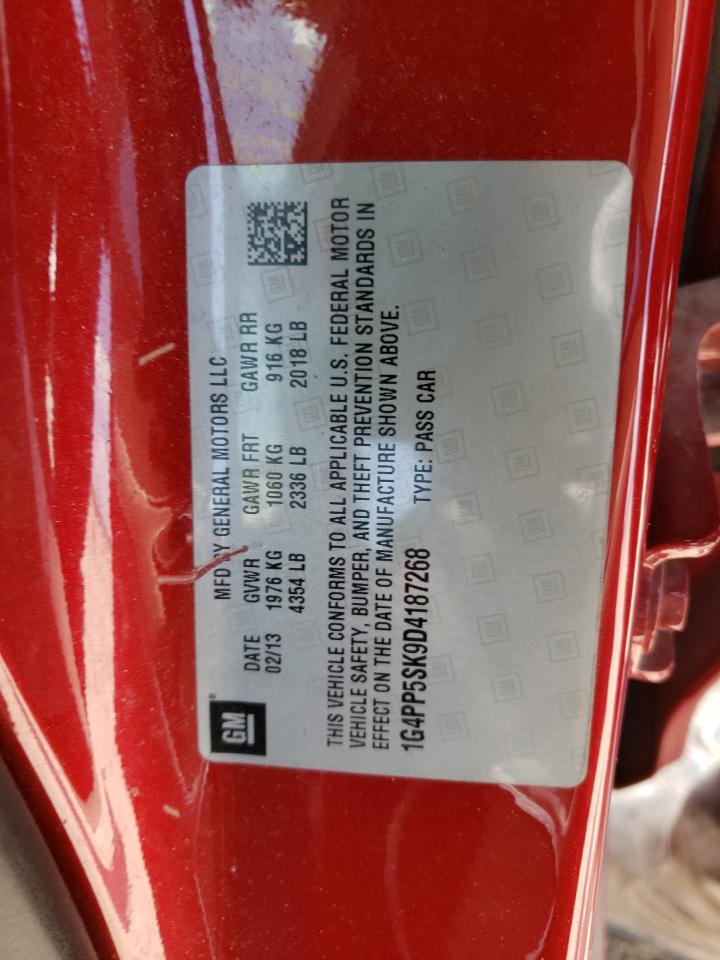 Photo 10 from auction – 2013 BUICK VERANO with VIN 1G4PP5SK9D4187268