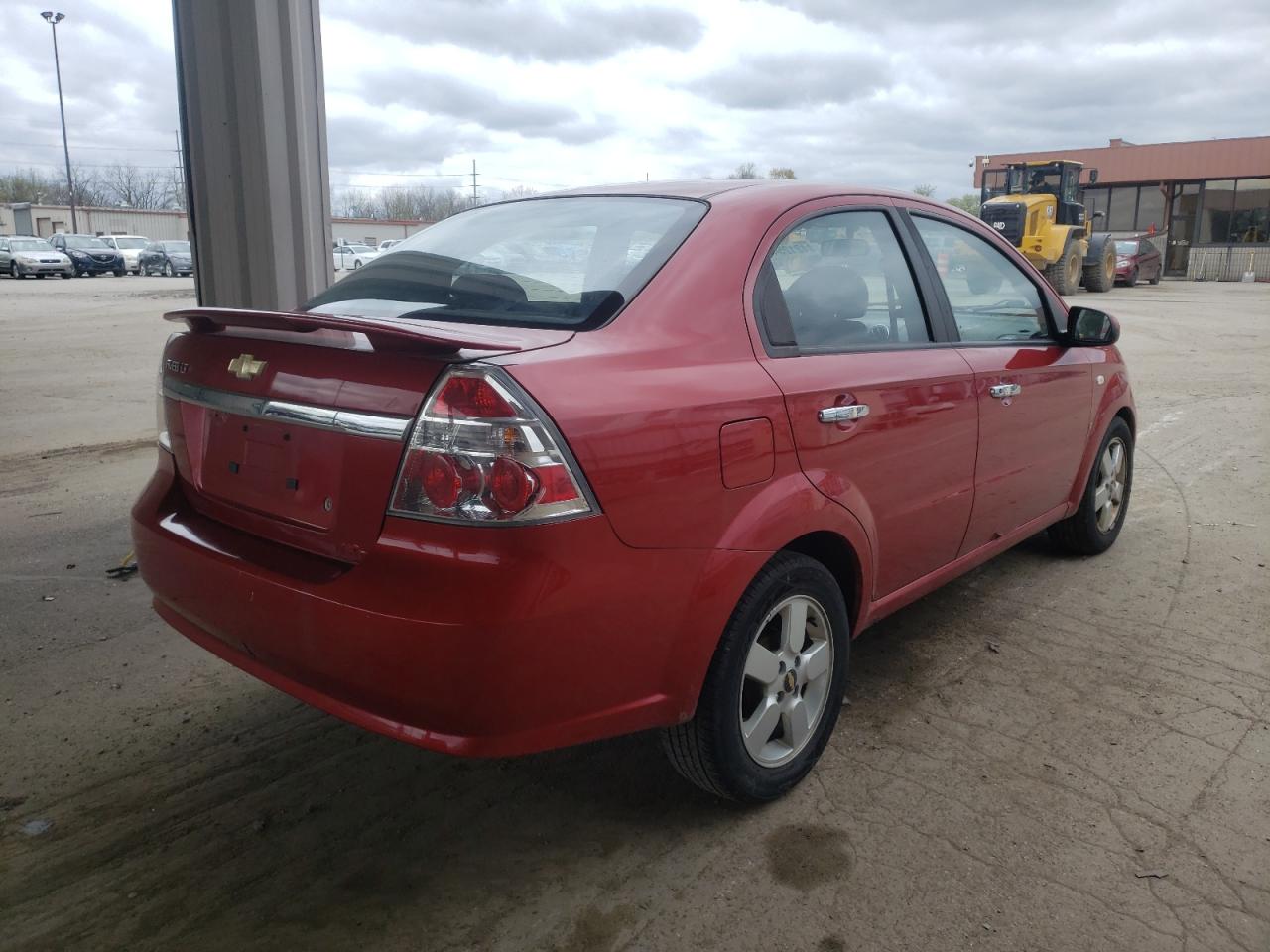 Photo 4 from auction – 2008 CHEVROLET AVEO LT with VIN KL1TG56638B072190