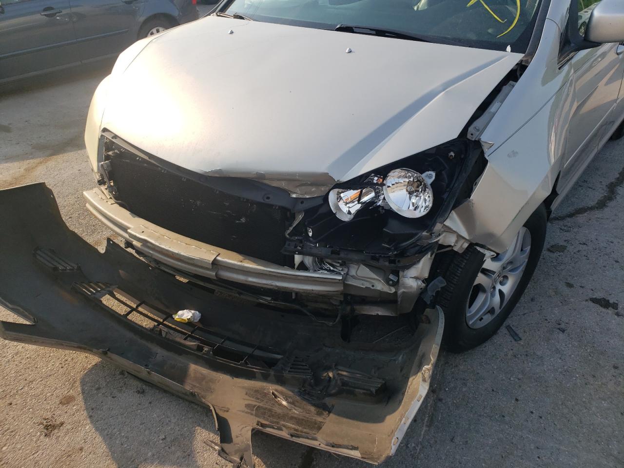 Photo 9 from auction – 2006 HONDA ODYSSEY EX with VIN 5FNRL38726B458778