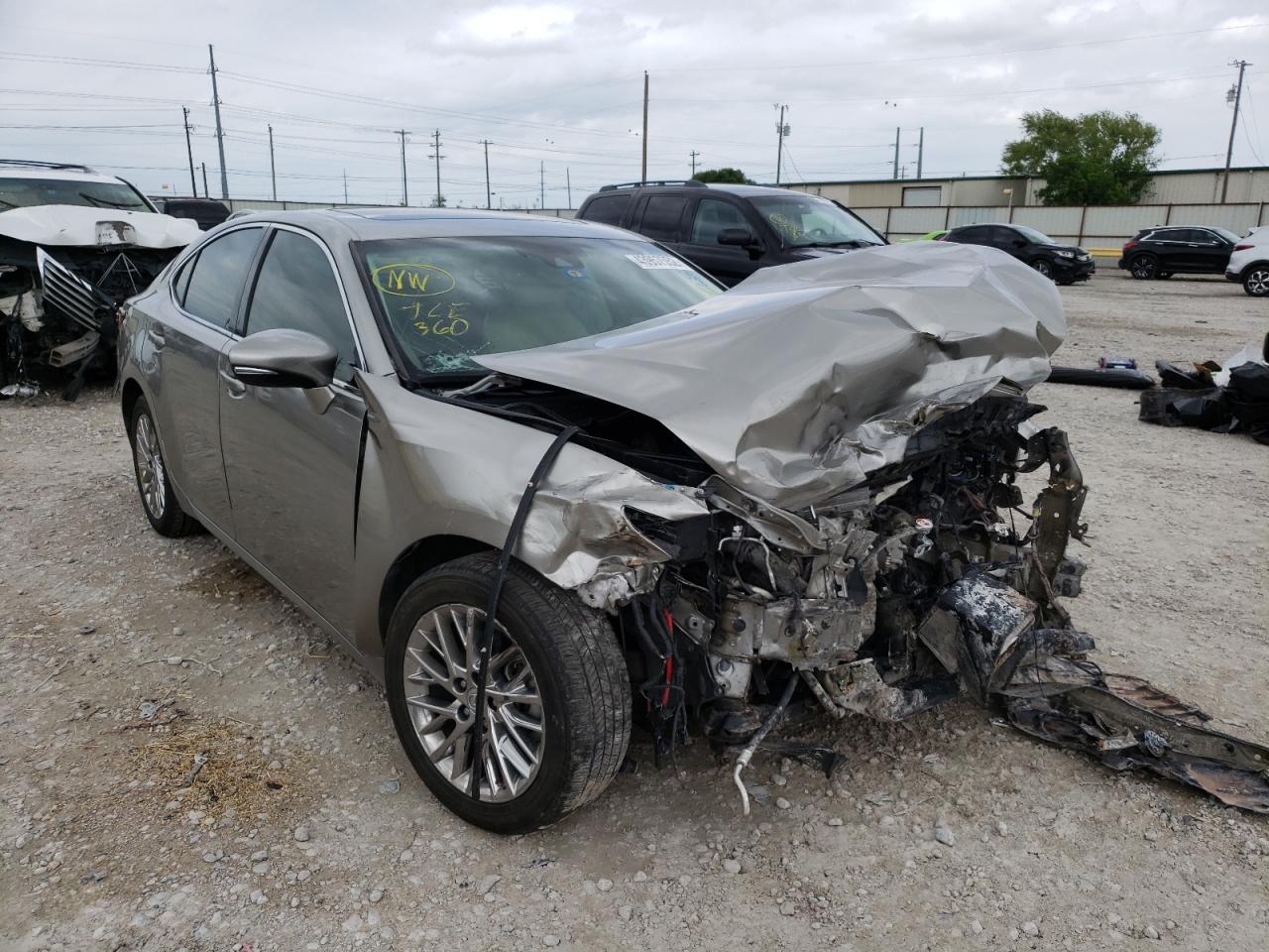 LEXUS ES 350 2018 with VIN 58ABK1GG0JU086064 - Photo from auction