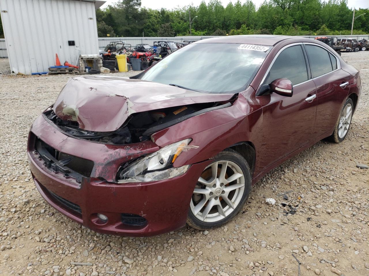Photo 2 from auction – 2010 NISSAN MAXIMA S with VIN 1N4AA5AP0AC858312
