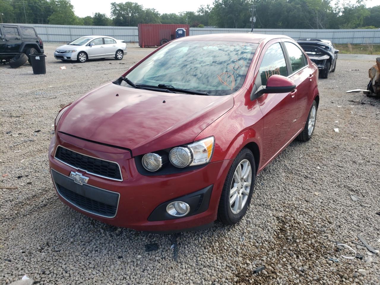 Photo 2 from auction – 2014 CHEVROLET SONIC LT with VIN 1G1JC5SHXE4144188