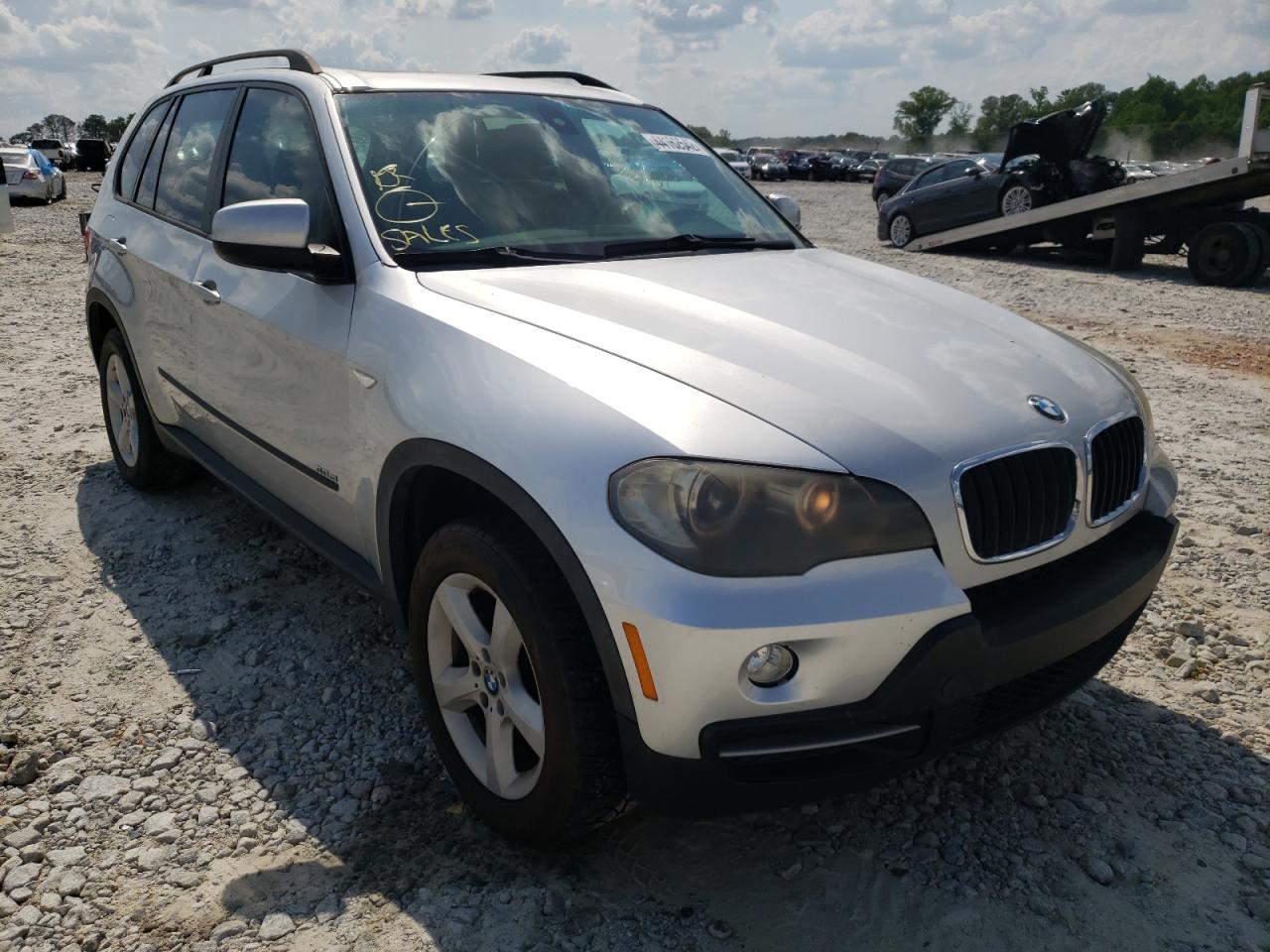BMW X5 3.0I 2007 with VIN 5UXFE43567L014650 - Photo from auction