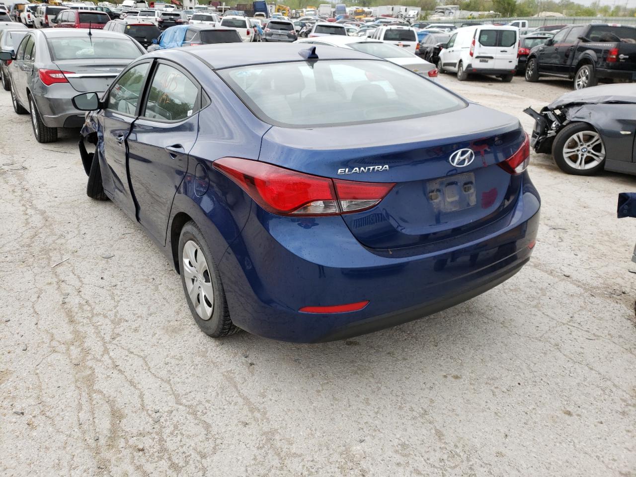 Photo 3 from auction – 2016 HYUNDAI ELANTRA SE with VIN 5NPDH4AE6GH730715