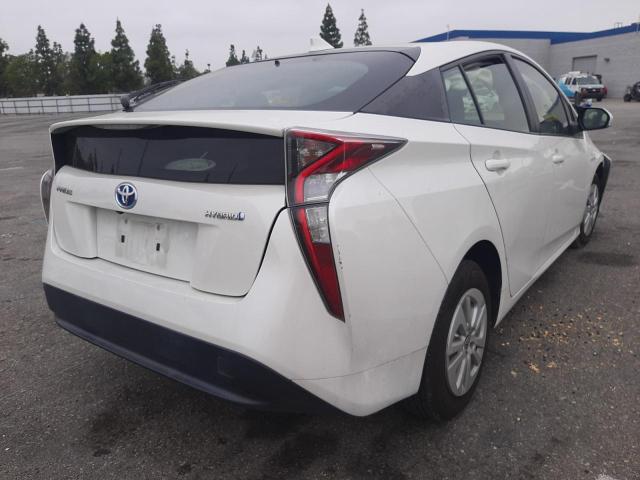 Photo 4 from auction – 2016 TOYOTA PRIUS with VIN JTDKBRFU3G3010080