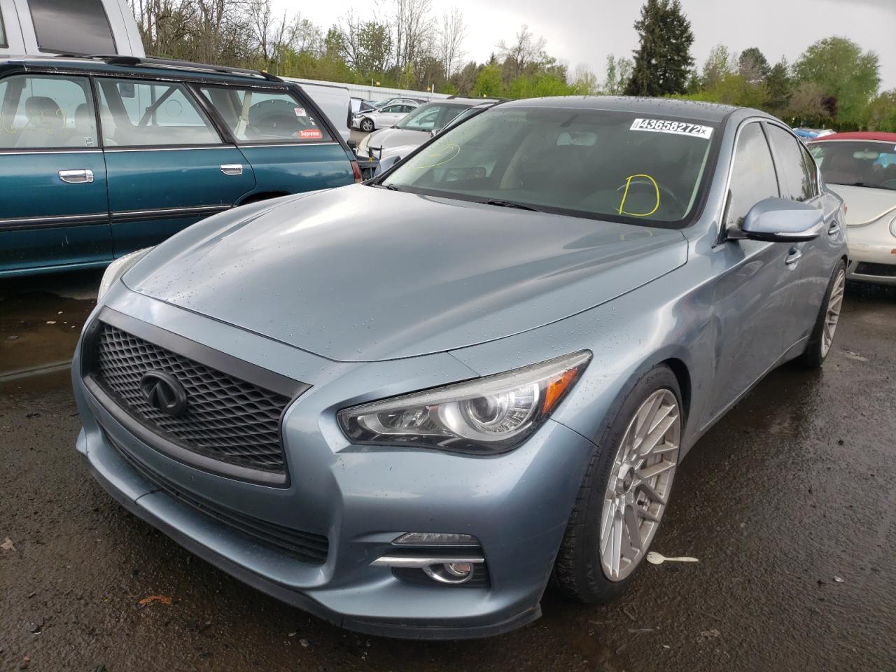 Photo 2 from auction – 2015 INFINITI Q50 BASE with VIN JN1BV7AP0FM358668