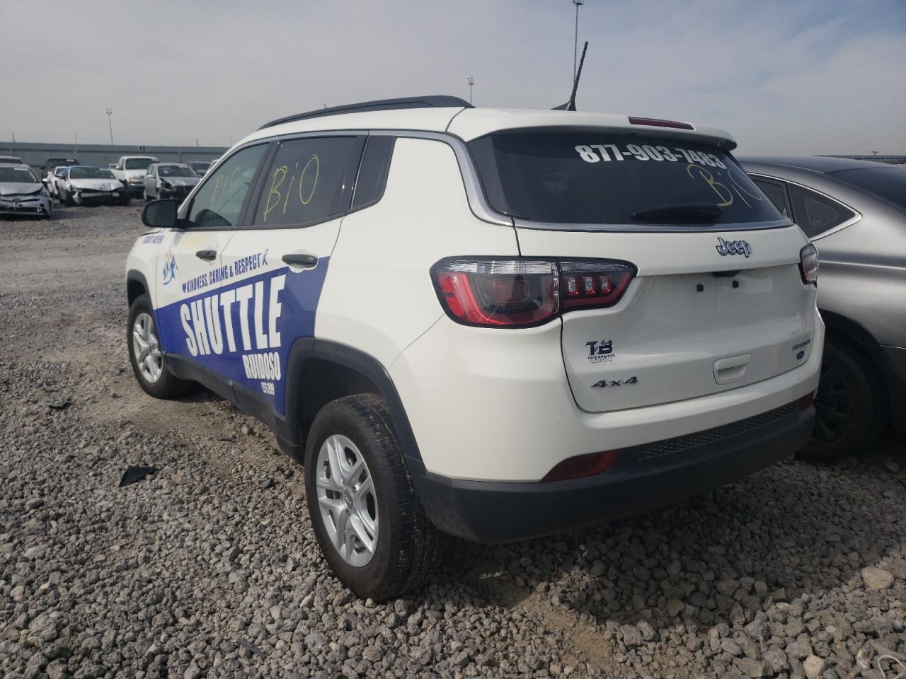 Photo 3 from auction – 2021 JEEP COMPASS SP with VIN 3C4NJDAB2MT547211