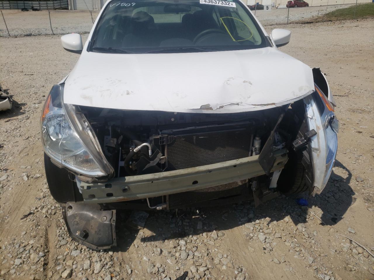 Photo 9 from auction – 2019 NISSAN VERSA S with VIN 3N1CN7AP0KL831509