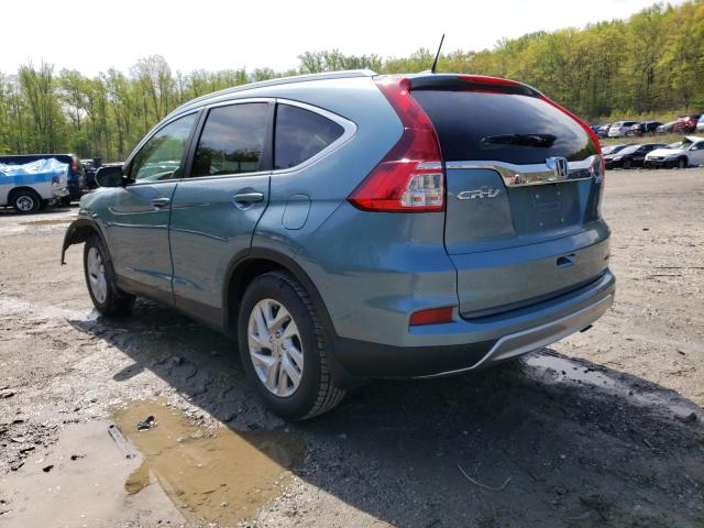 Photo 3 from auction – 2015 HONDA CR-V EXL with VIN 2HKRM4H72FH646074