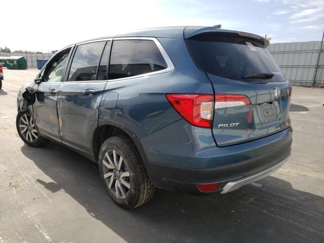 Photo 3 from auction – 2021 HONDA PILOT EXL with VIN 5FNYF5H57MB030358