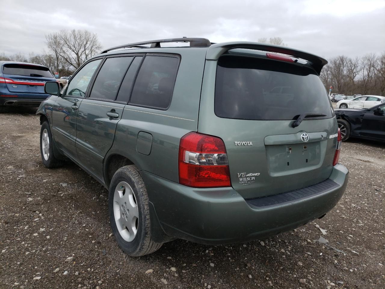 Photo 3 from auction – 2006 TOYOTA HIGHLANDER with VIN JTEEP21A660151434