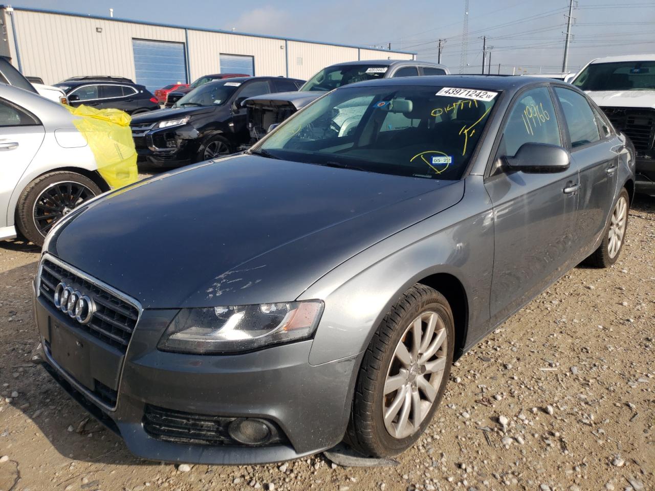 Photo 2 from auction – 2012 AUDI A4 PREMIUM with VIN WAUBFAFL5CN014771