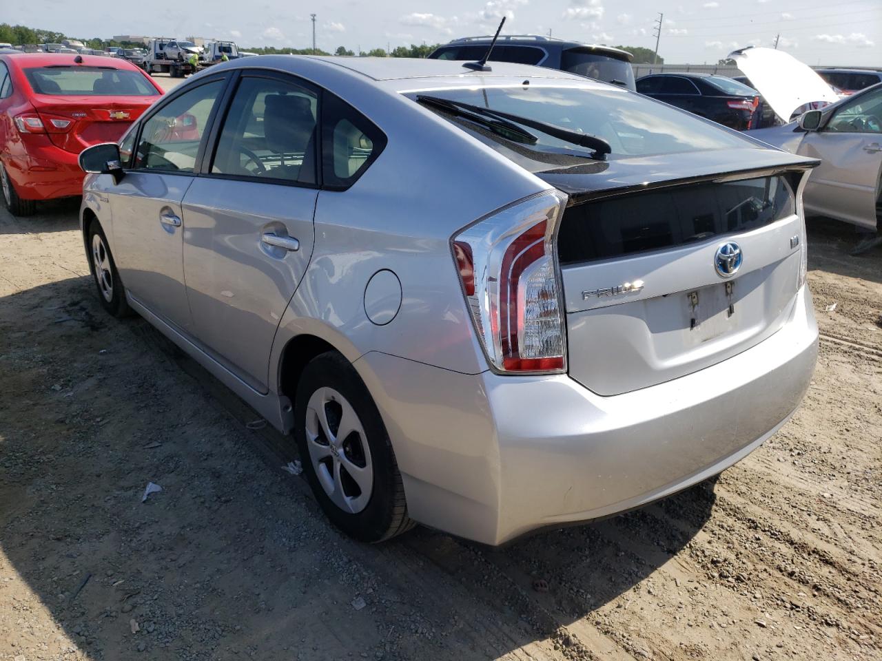Photo 3 from auction – 2012 TOYOTA PRIUS with VIN JTDKN3DU8C1493028