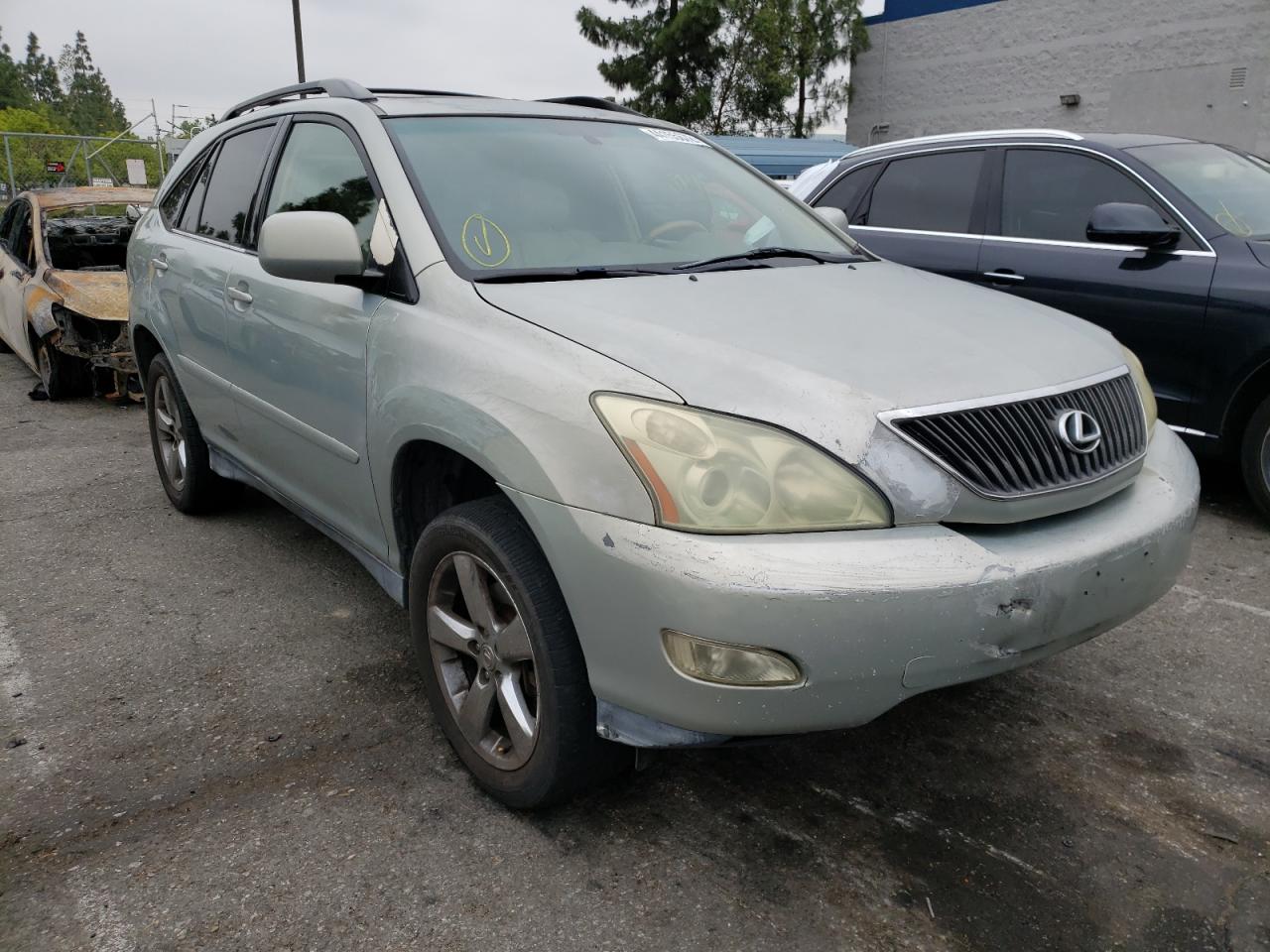 LEXUS RX 330 2004 with VIN JTJGA31U640024563 - Photo from auction