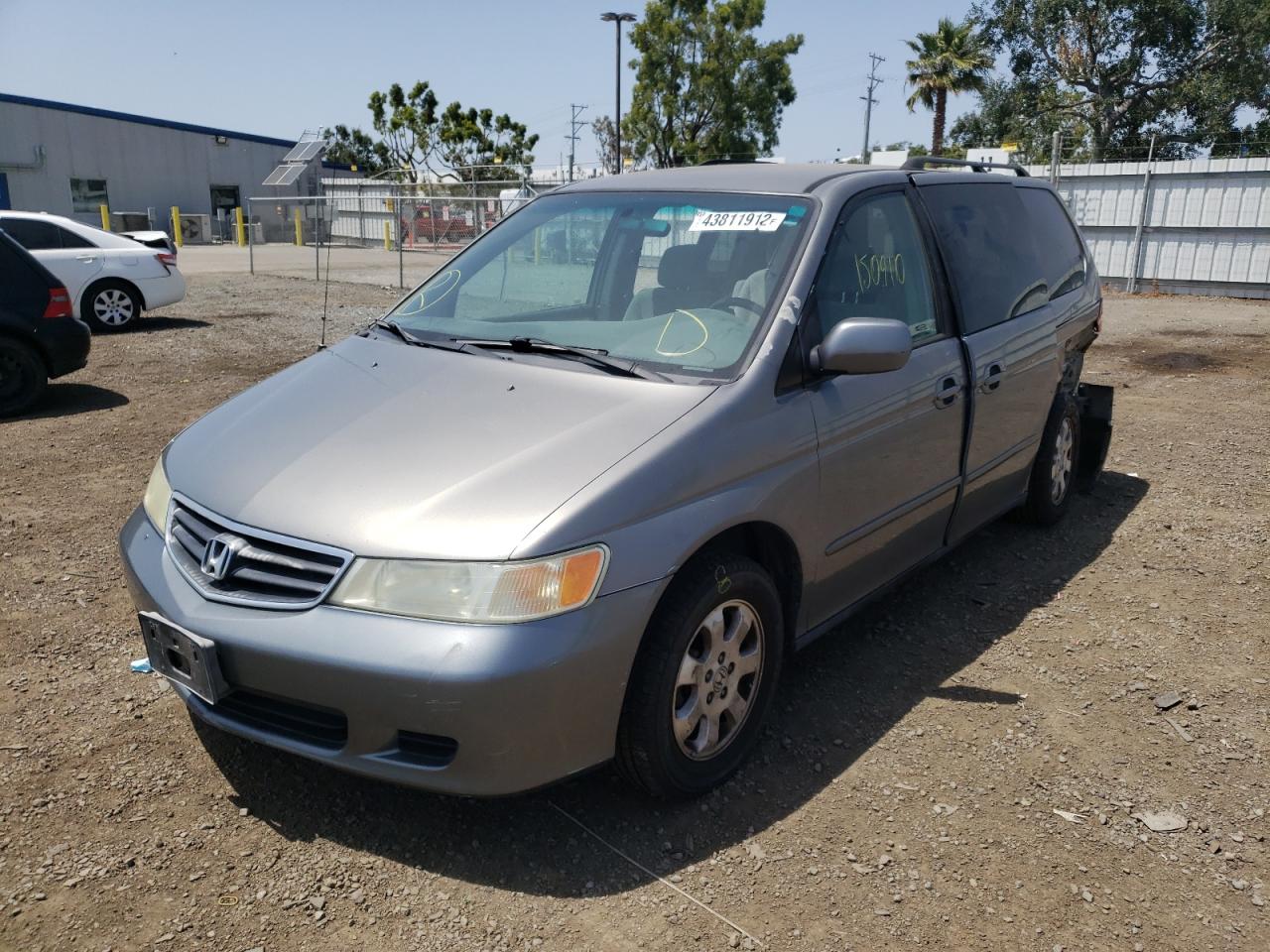 Photo 2 from auction – 2002 HONDA ODYSSEY EX with VIN 5FNRL186X2B025814