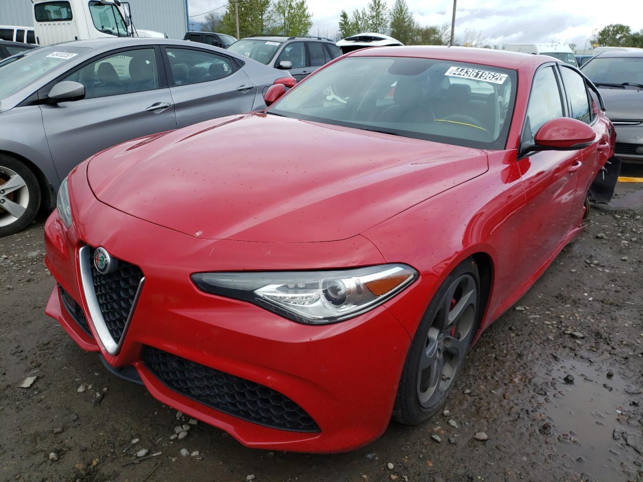 Photo 2 from auction – 2018 ALFA ROMEO GIULIA with VIN ZARFAEBN3J7581778