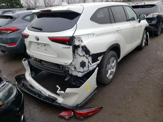 Photo 4 from auction – 2021 TOYOTA HIGHLANDER with VIN 5TDBBRCH3MS523363