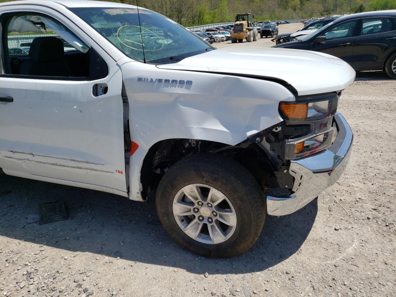 Photo 9 from auction – 2021 CHEVROLET SILVERADO with VIN 3GCNWAEF8MG277844