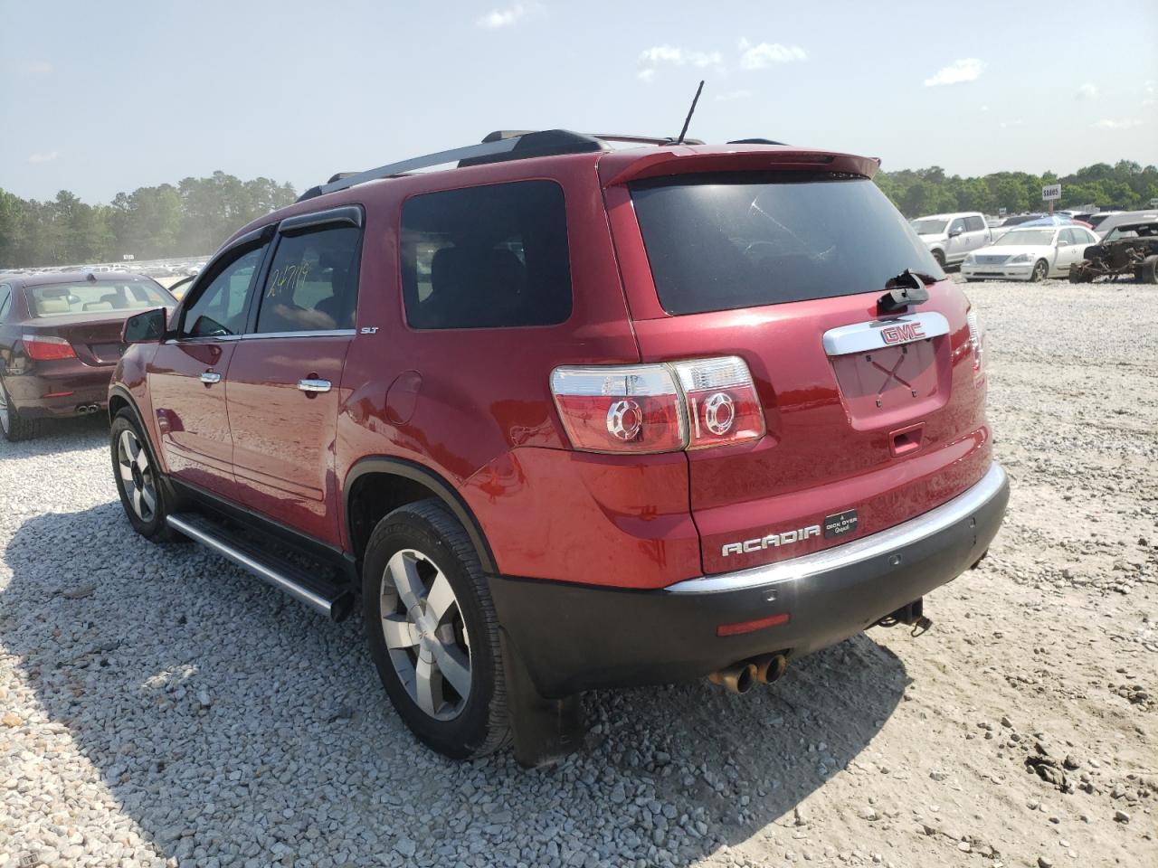 Photo 3 from auction – 2012 GMC ACADIA SLT with VIN 1GKKRRED2CJ149740