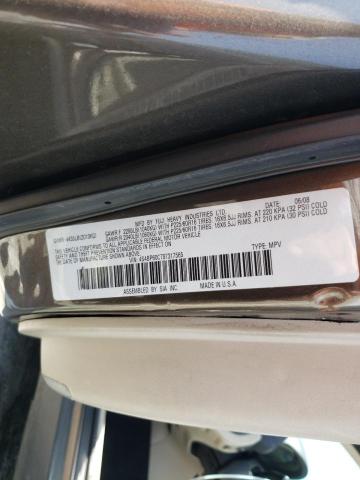 Photo 10 from auction – 2009 SUBARU OUTBACK with VIN 4S4BP60C797317565