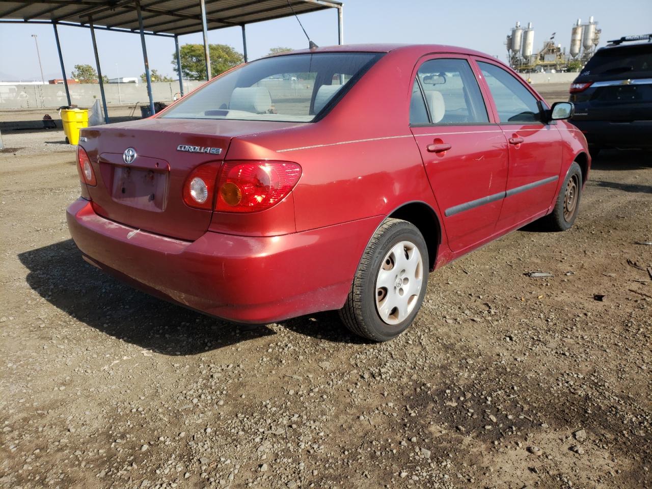 Photo 4 from auction – 2003 TOYOTA COROLLA CE with VIN JTDBR32E130023431