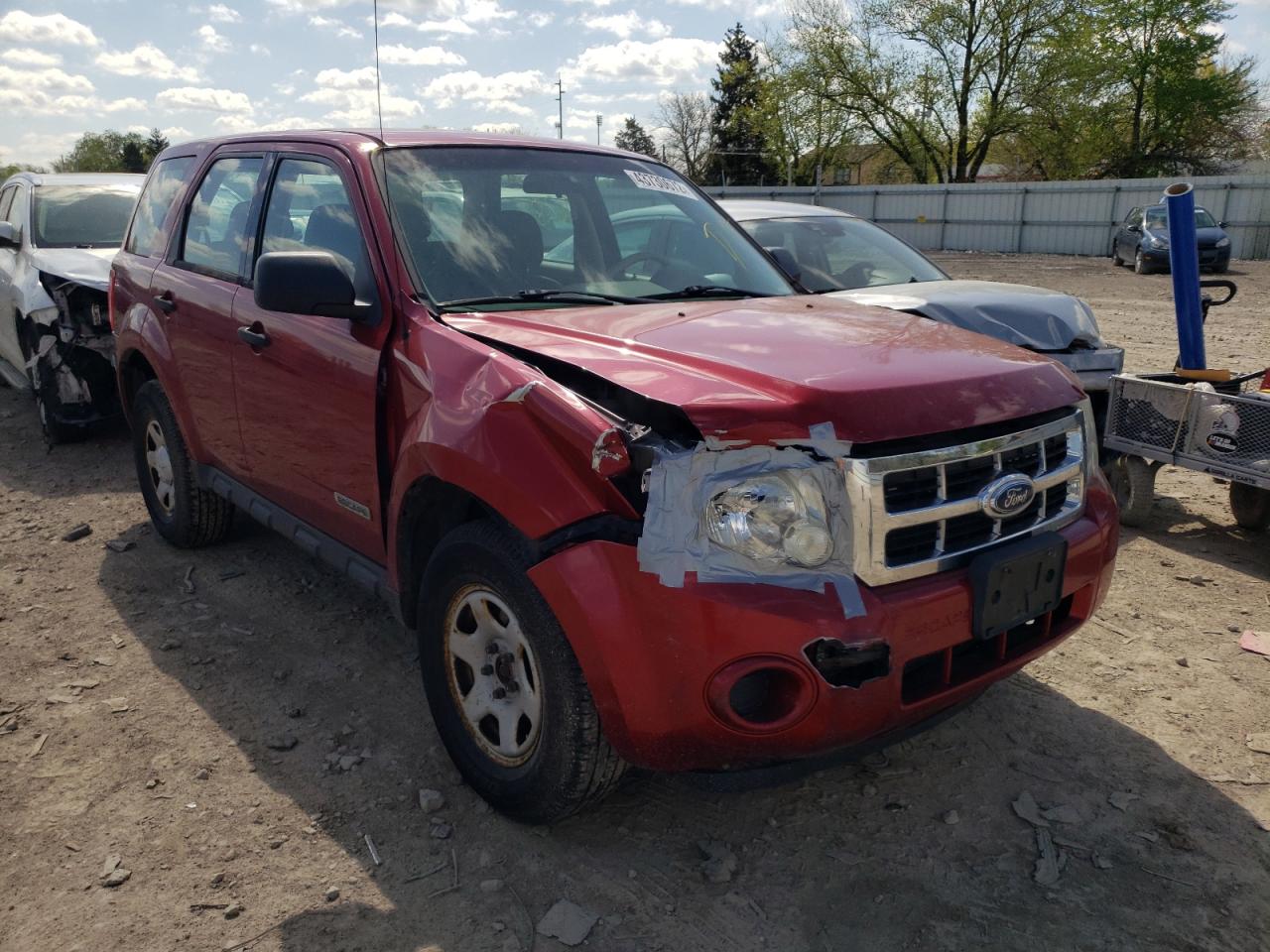 Photo 9 from auction – 2008 FORD ESCAPE XLS with VIN 1FMCU02Z88KC66780