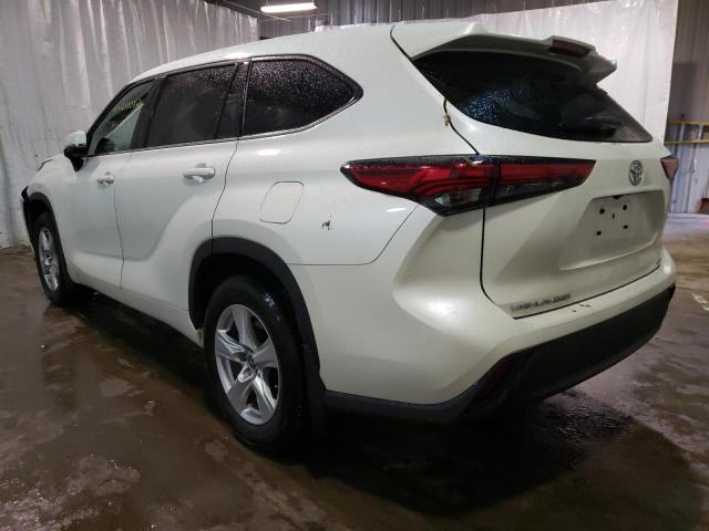Photo 3 from auction – 2020 TOYOTA HIGHLANDER with VIN 5TDCZRBH3LS024370