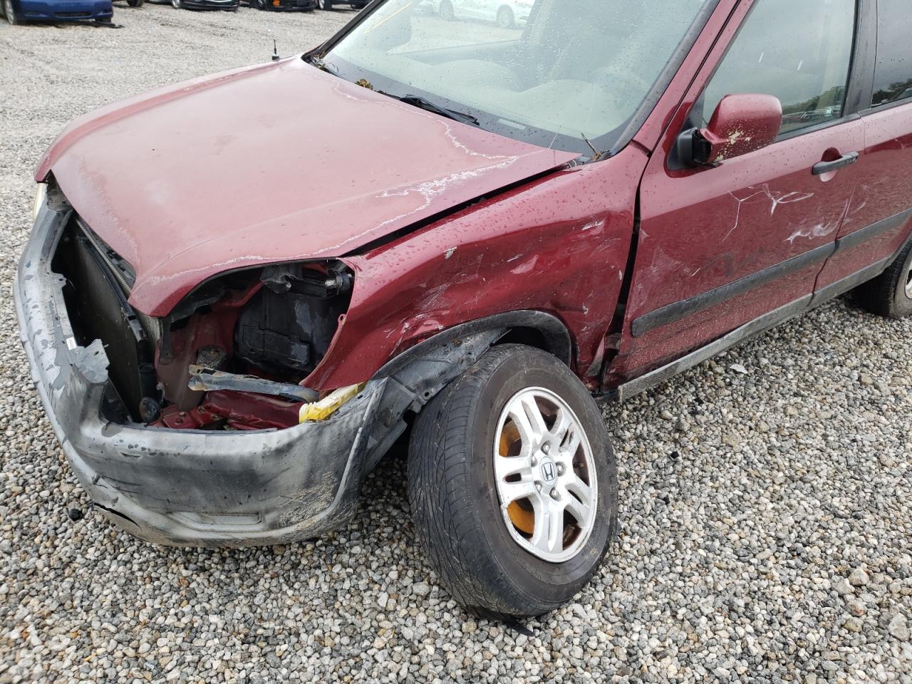 Photo 9 from auction – 2002 HONDA CR-V EX with VIN JHLRD78842C089803